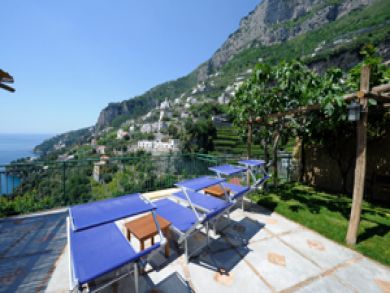Outside Patio Area with Sun Loungers