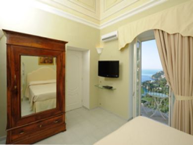 Bedroom with Doors to Terrace