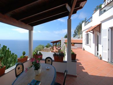 Terrace with Sea View and Outside Furniture Terrace with Sea View and Outside Furniture