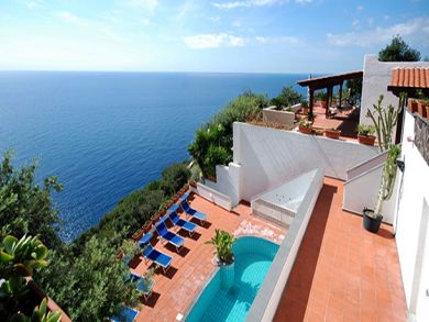 View of the Pool and the Sea View of the Pool and the Sea