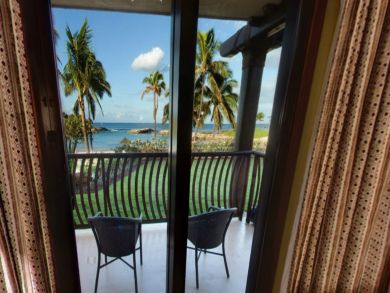 Sample master bedroom balcony