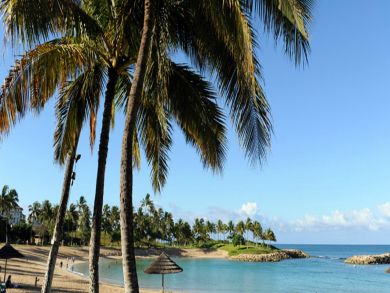 Sandy beach