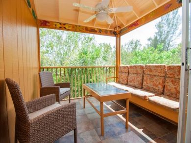 Furnished balcony