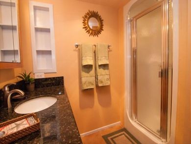 Bathroom with walk-in shower