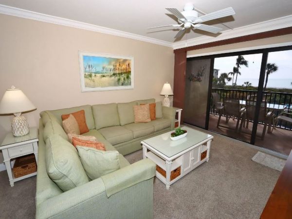 Gulf View Sanibel Condo 2 Bedrooms Sleeps 6 Communal Pool