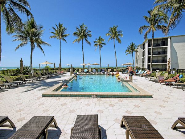 On Beach Sanibel Vacation Condo Two Bedroom Gulf Views