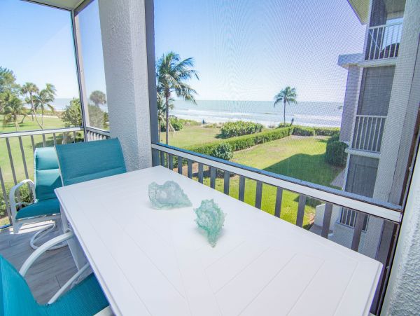 Sanibel Island Beachfront Vacation Rental - Gulf View 2-Bedroom Condo