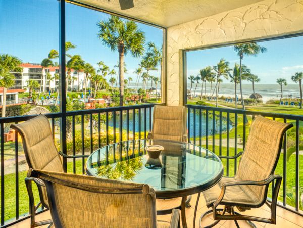 Ocean Views Two Bedroom Vacation Condo in Sanibel
