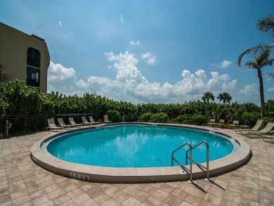 Poolside sun loungers