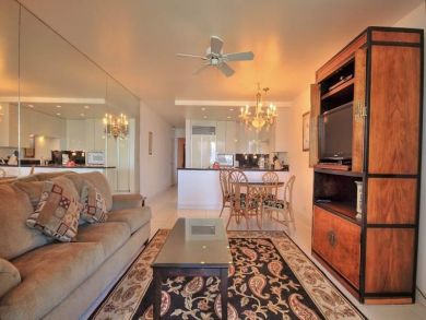 Living Area with Flat Screen TV