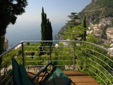 Stunning views from terrace