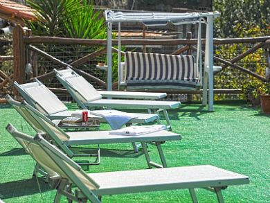 Terrace With Sun loungers