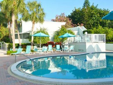 Communal outdoor heated pool