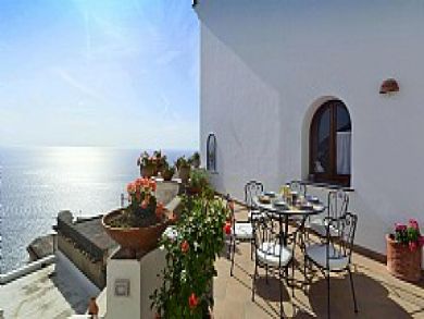 Gorgeous Sea View from this Positano Rental