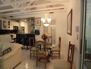 Open plan living space