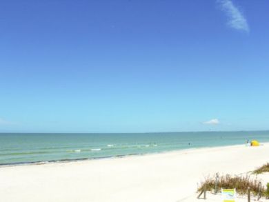 White sandy beach White sandy beach