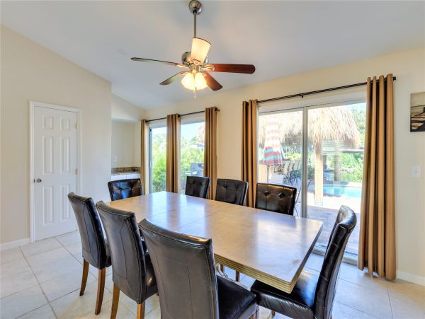 Canal Views Vacation Home in Fort Myers Four Bedroom