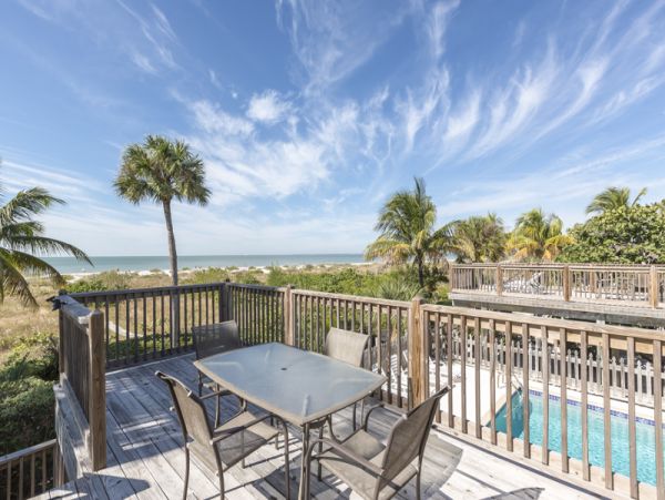 Beachfront Duplex Vacation Rental Fort Myers With Pool