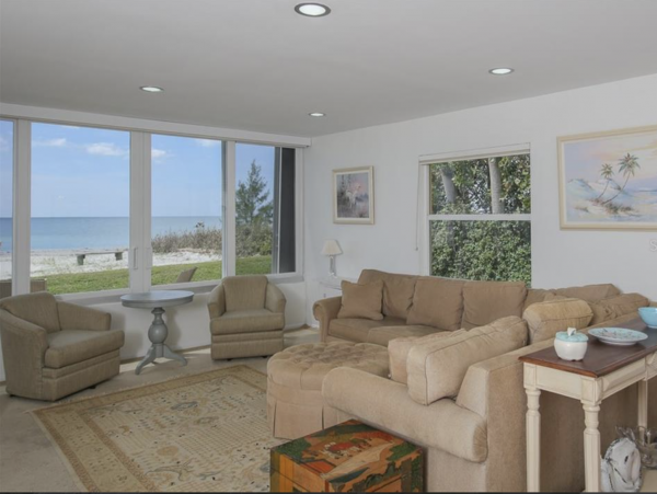 Beachfront Rental Longboat Key with Pool 6 Guests