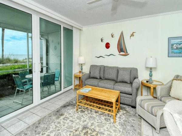Gulf Views Two Bedroom Longboat Key Condo on the Beach
