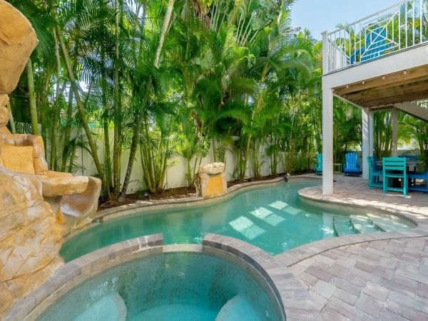 Luxury Private Vacation Rental Pool Home in Holmes Beach