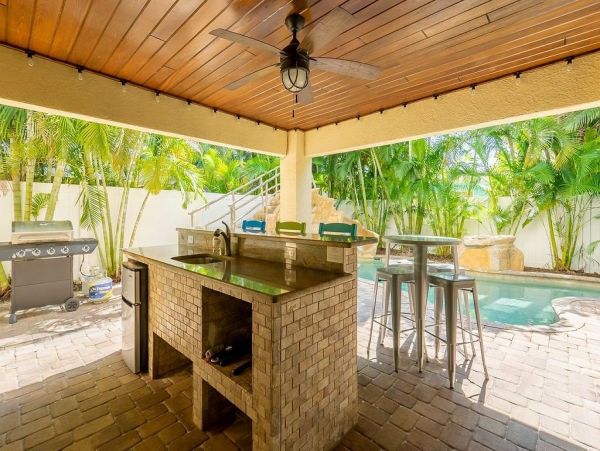 Luxury Private Vacation Rental Pool Home in Holmes Beach