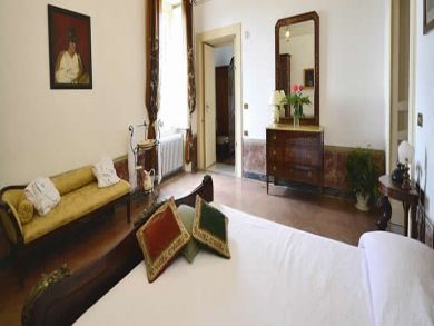 Master bedroom with king bed