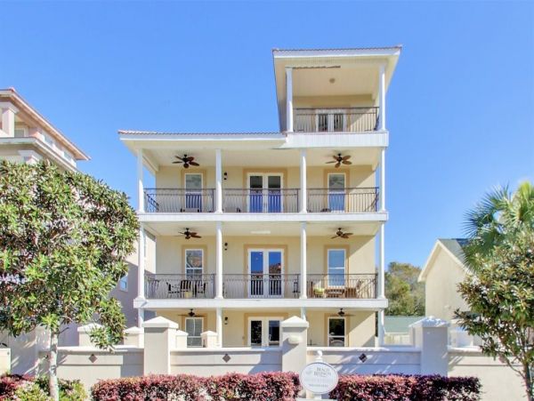 Miramar Beach Luxury Vacation Rental Home Nine Bedrooms