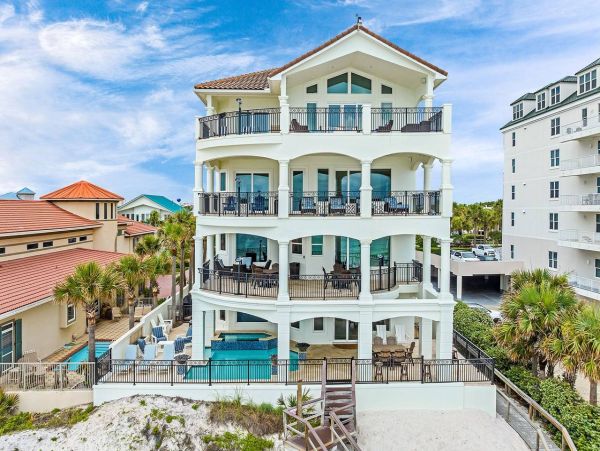 Destin Beachfront Most Beautiful 12 Bedroom Vacation Rental