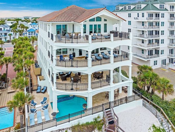 Destin Beachfront Most Beautiful 12 Bedroom Vacation Rental