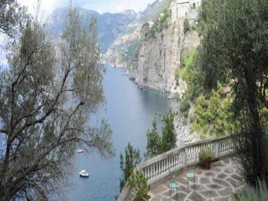 Sea view rental home in Amalfi, Italy
