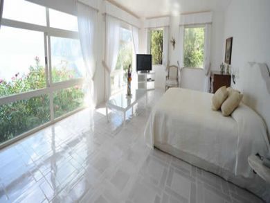 Master bedroom with double bed