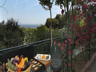 Terrace with BBQ grill