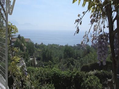 Amazing view from house in Amalfi, Italy