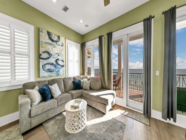 Beach-Front Miramar Home with Private Beach Access Sleeps 20