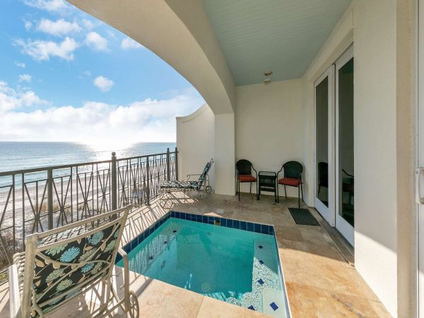 Beach-Front Miramar Home with Private Beach Access Sleeps 20