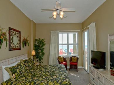 Master bedroom with king bed