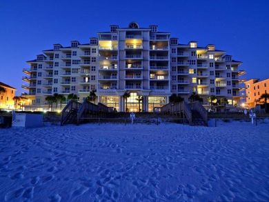 Beach view at twilight