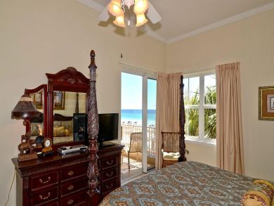 Master bedroom with king bed