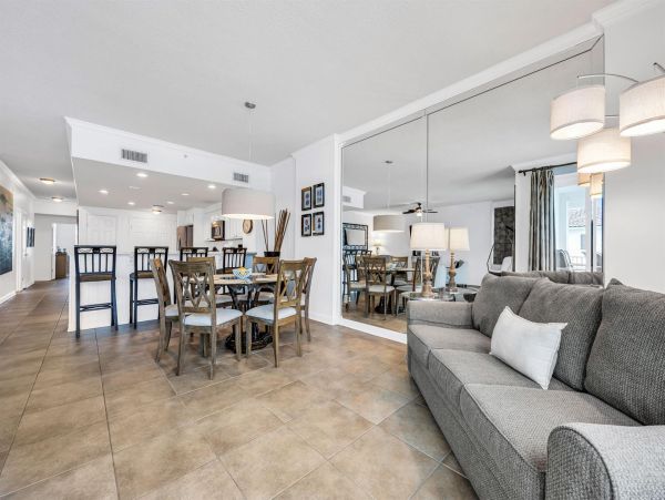 Spacious 5-Bedroom Beachfront Condo with Gulf Views and Luxury Amenities