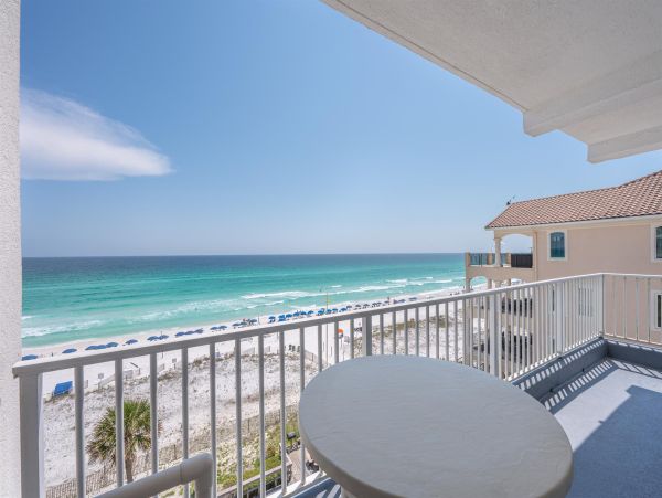 Spacious 5-Bedroom Beachfront Condo with Gulf Views and Luxury Amenities