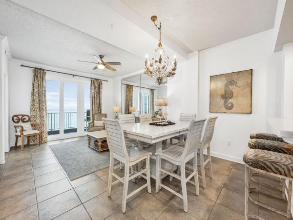 Spacious 5-Bedroom Beachfront Condo with Gulf Views and Luxury Amenities