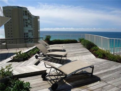 Panoramic gulf view from terrace