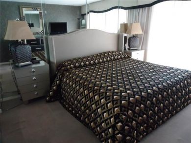 Master bedroom with king bed