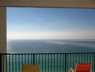 Balcony with gulf view