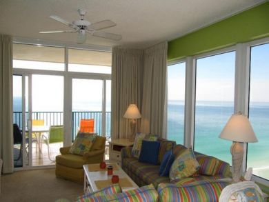 Amazing gulf view from living room