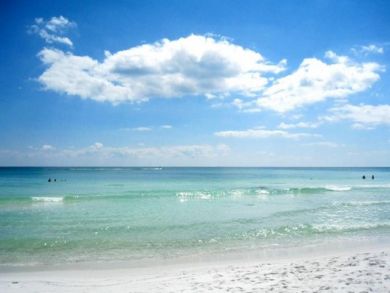 Sandy beach