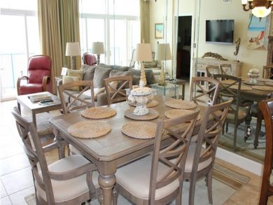 Sample dining area