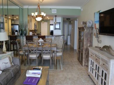 Open plan living space