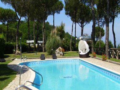 Lush gardens & swimming pool Lush gardens & swimming pool